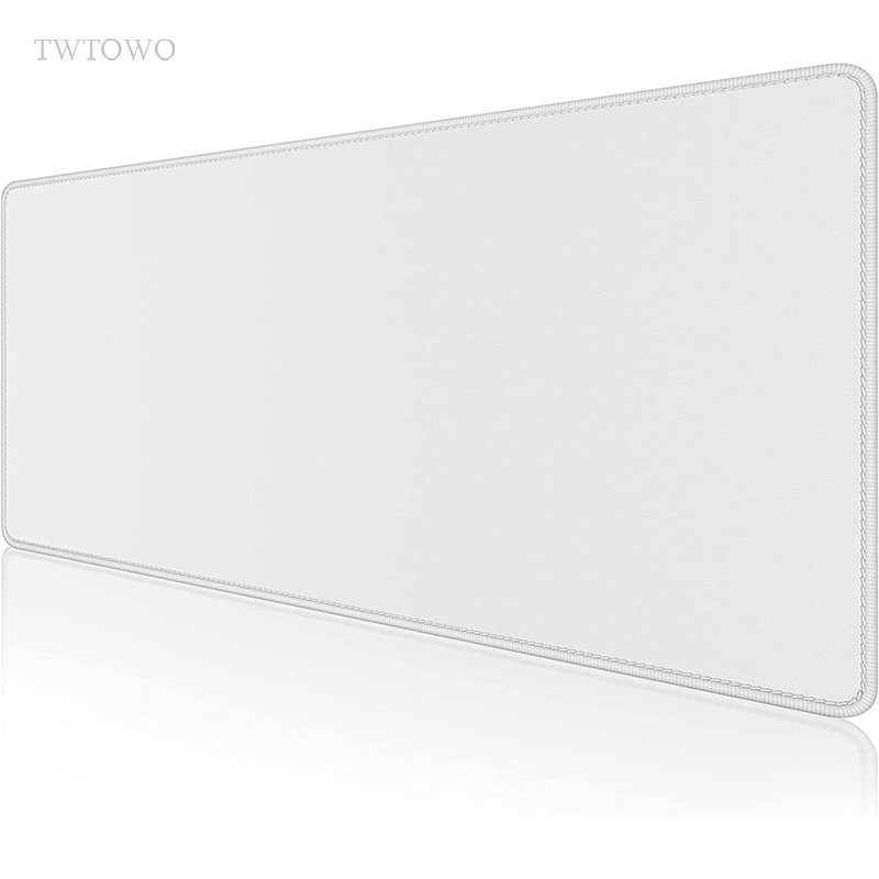 Gaming Accessories White - White Mouse Pad Gaming XL HD