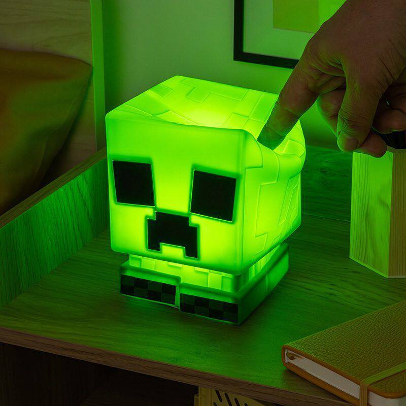 Gaming Accessories Minecraft - Creeper Rechargeable Silicone Night Light Tap