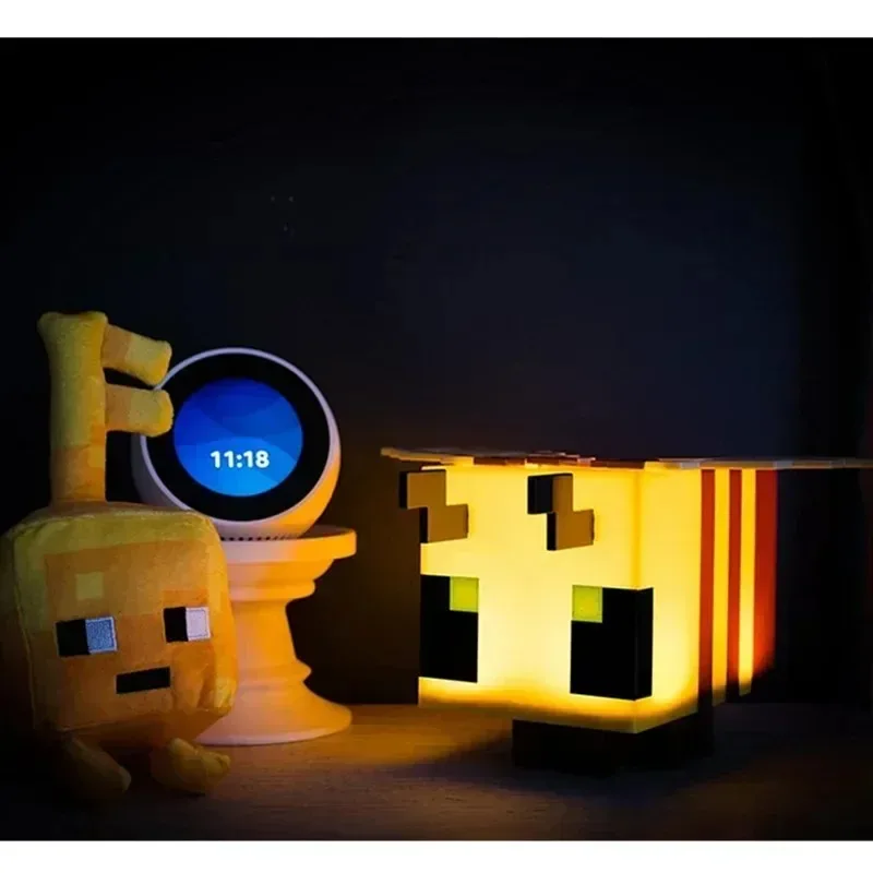 Gaming Accessories Minecraft - LED Night Light Toy Creative Bee