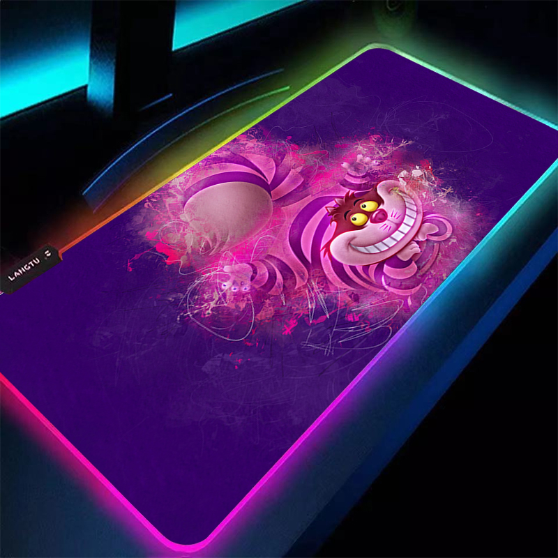 Gaming Accessories White - Large Mouse Pad RGB A-Alices in