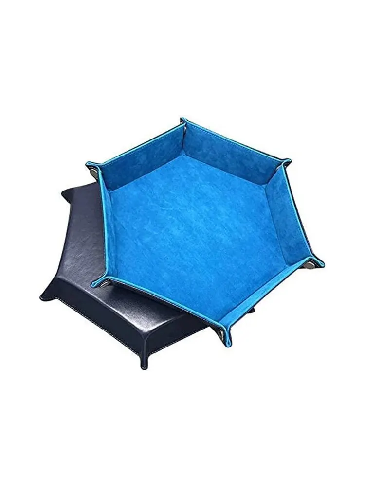 1pc Hexagonal Dice Tray and Mi - Gaming Accessories Box 评论和价格