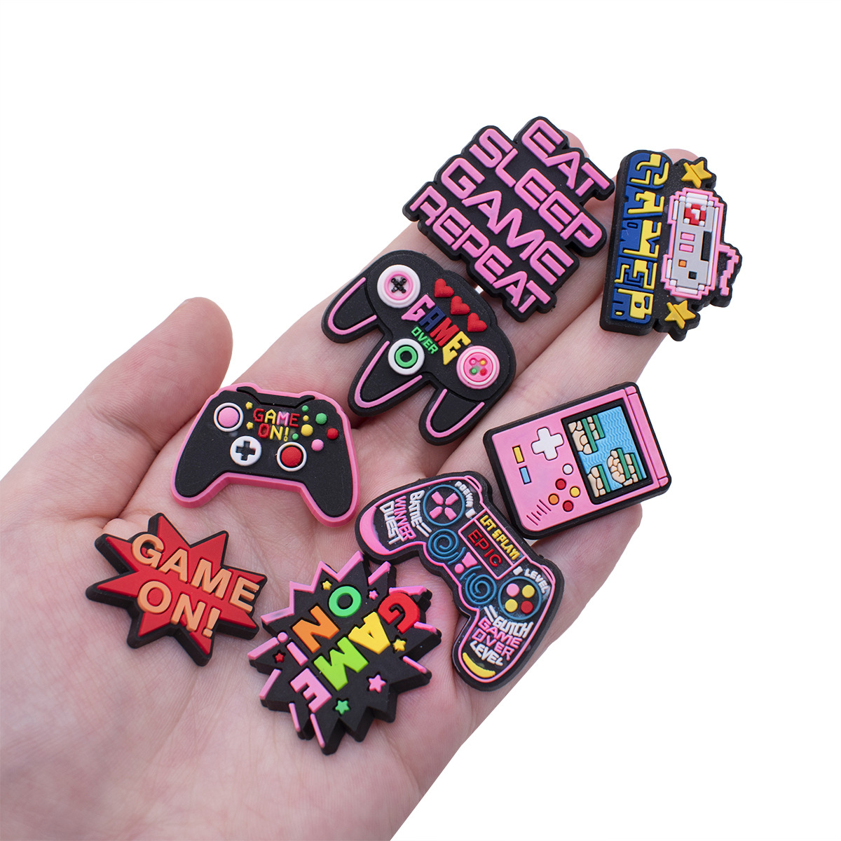 Game Shoe Charms for Crocs Acc - Gaming Accessories Men 评论和价格