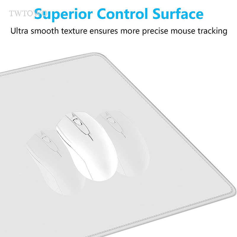 White Mouse Pad Gaming XL HD C - Gaming Accessories White 评论和价格