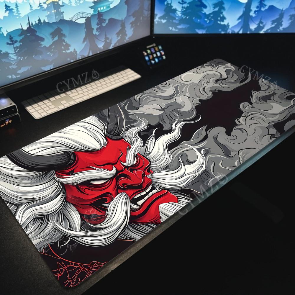 White-Haired Red-Faced Demon M - Gaming Accessories White 评论和价格