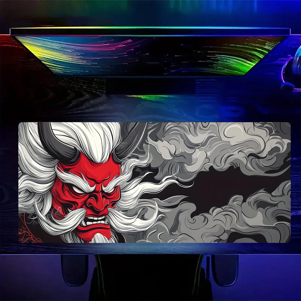 White-Haired Red-Faced Demon M - Gaming Accessories White 评论和价格