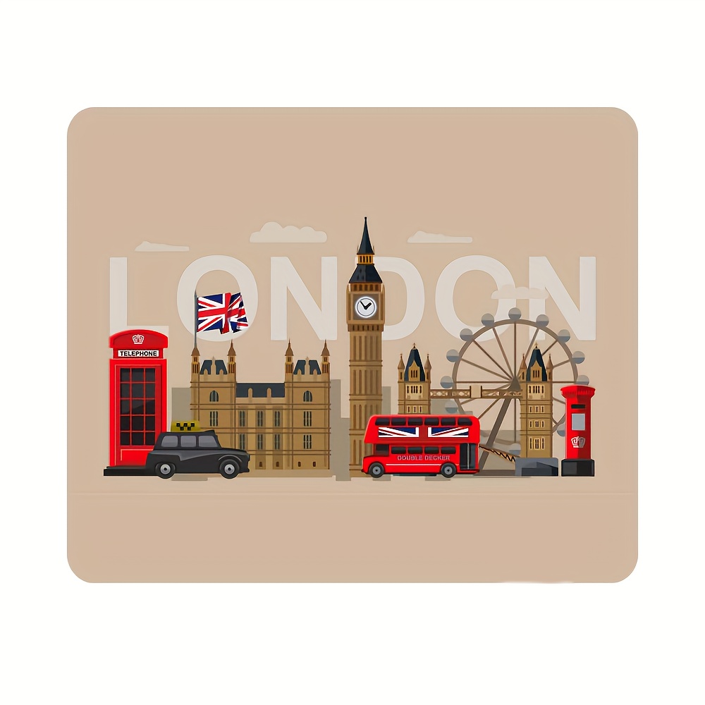 London Landmarks Rubber Mouse  - Gaming Accessories London 评论和价格
