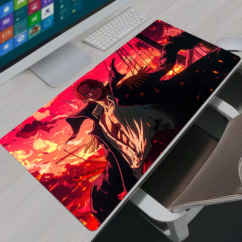 One Piece Shanks Mouse Pad Lar - Gaming Accessories Women 评论和价格