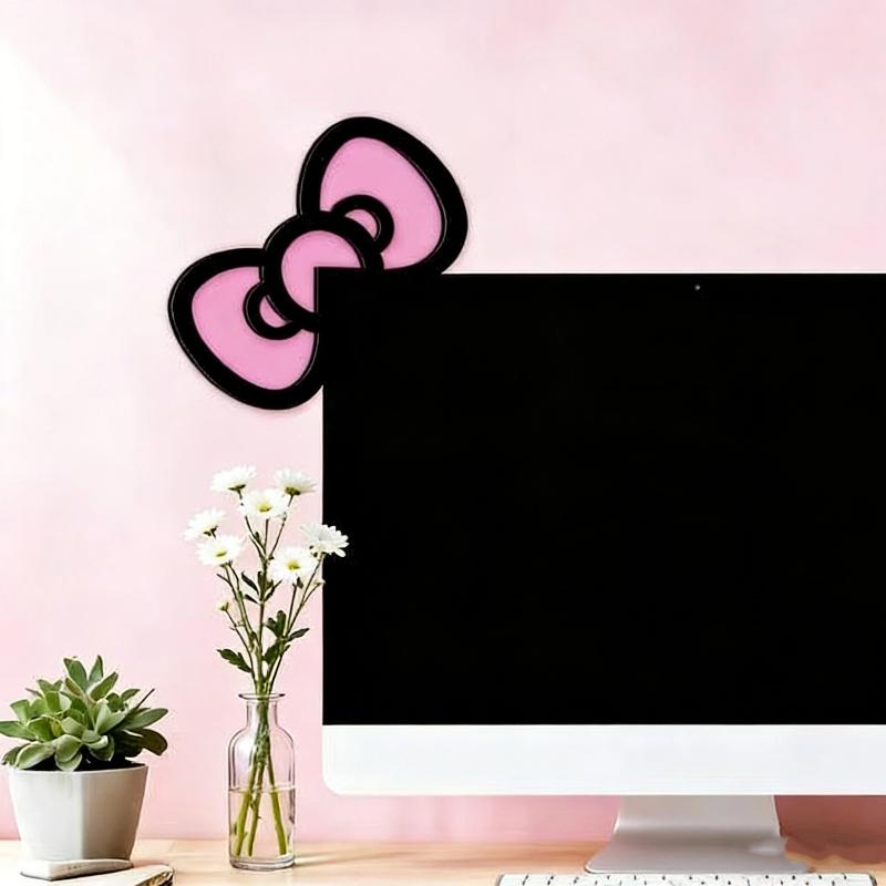 New 1/2Pcs Wooden Bowknot PC A - Gaming Accessories Kawaii 评论和价格