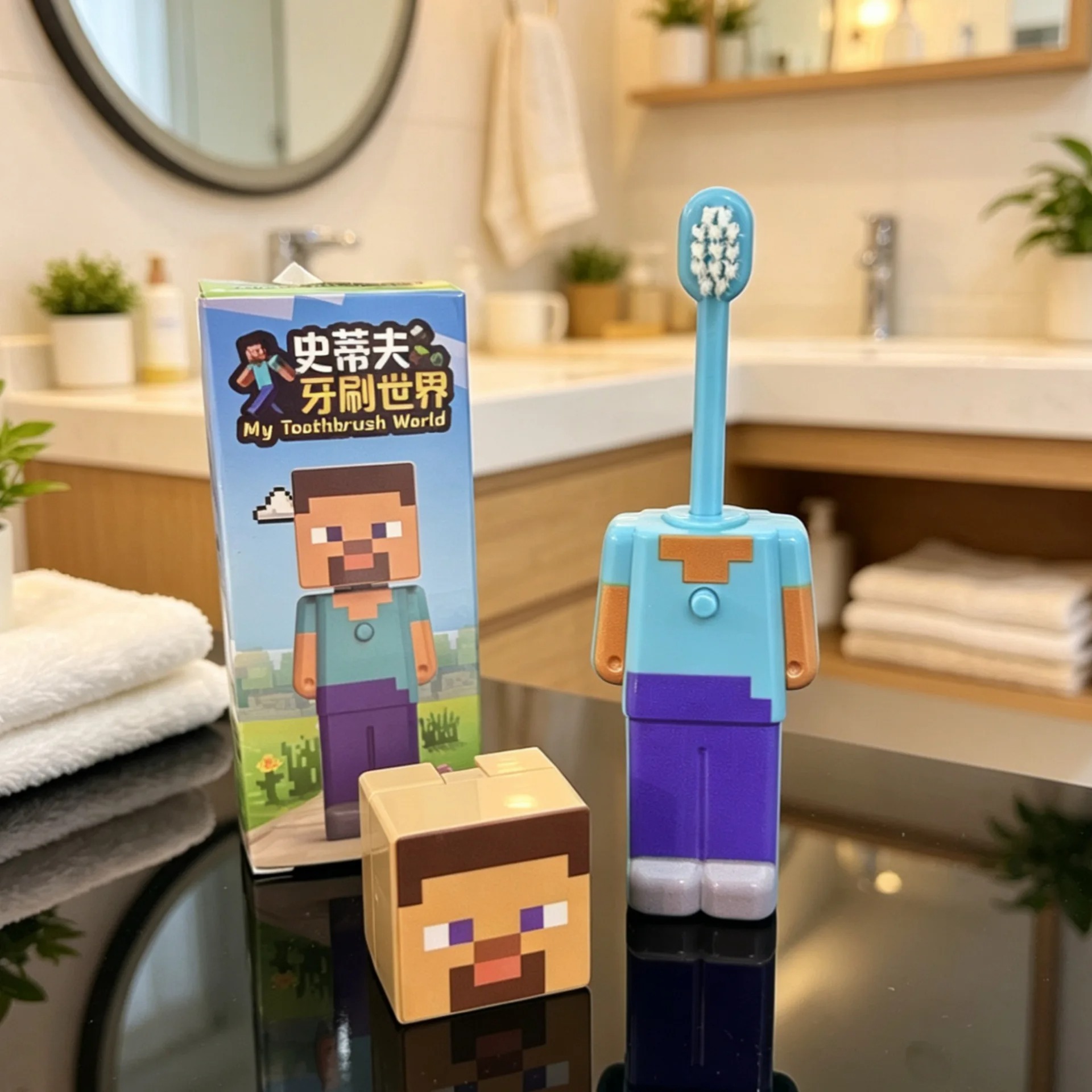 1-4pcs Anime my world Scalable - Gaming Accessories Minecraft 评论和价格