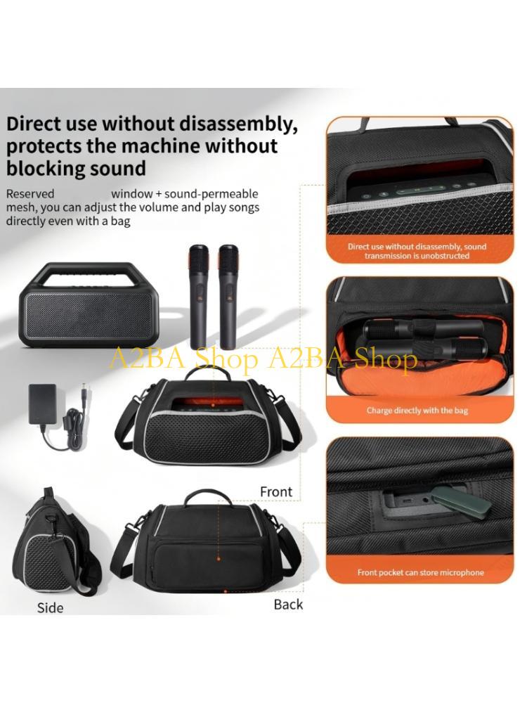 A2BA Carrying Case Speaker Bag - Case Mesh Panel 评论和价格