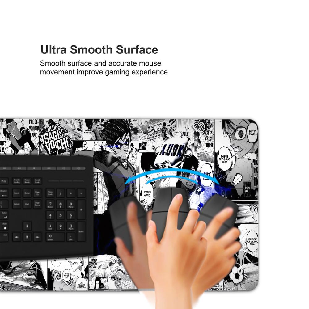 Black And White Anime Mouse Pa - Gaming Accessories White 评论和价格