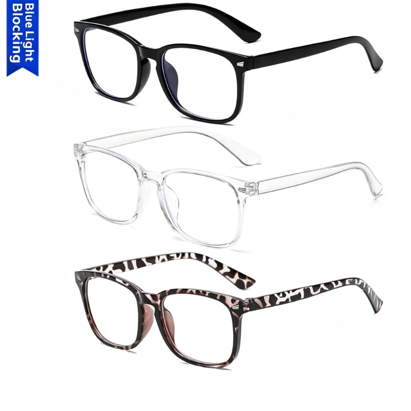 1/2/3Pcs Square Anti Blue Ligh - Gaming Accessories Men 评论和价格