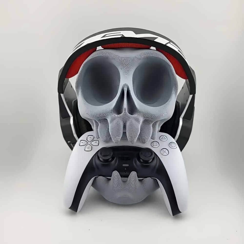 Skull Shaped Controller Stand  - Gaming Headphone Accessories 评论和价格