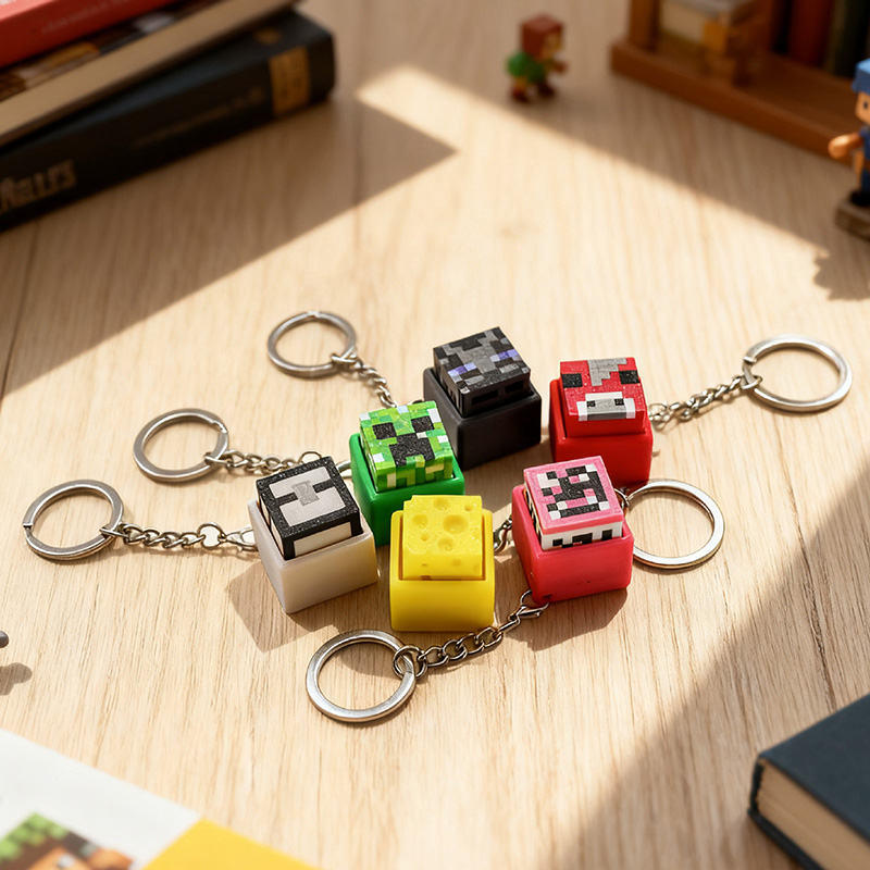 3D Printed Mini Keyboard Click - Gaming Accessories Minecraft 评论和价格