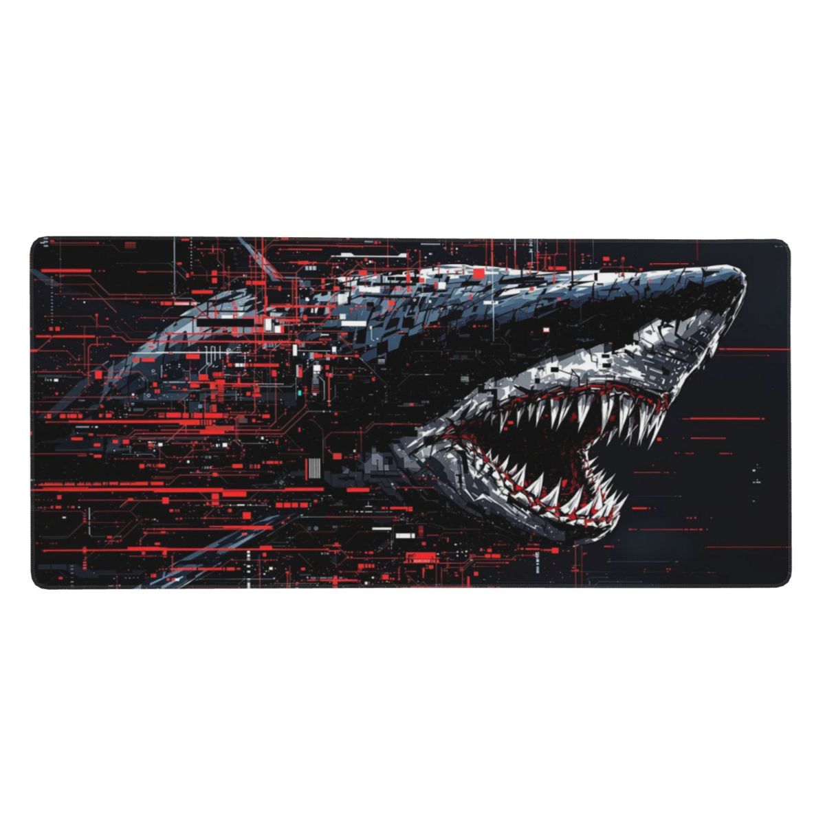 Ferocious Great White Shark La - Gaming Accessories White 评论和价格