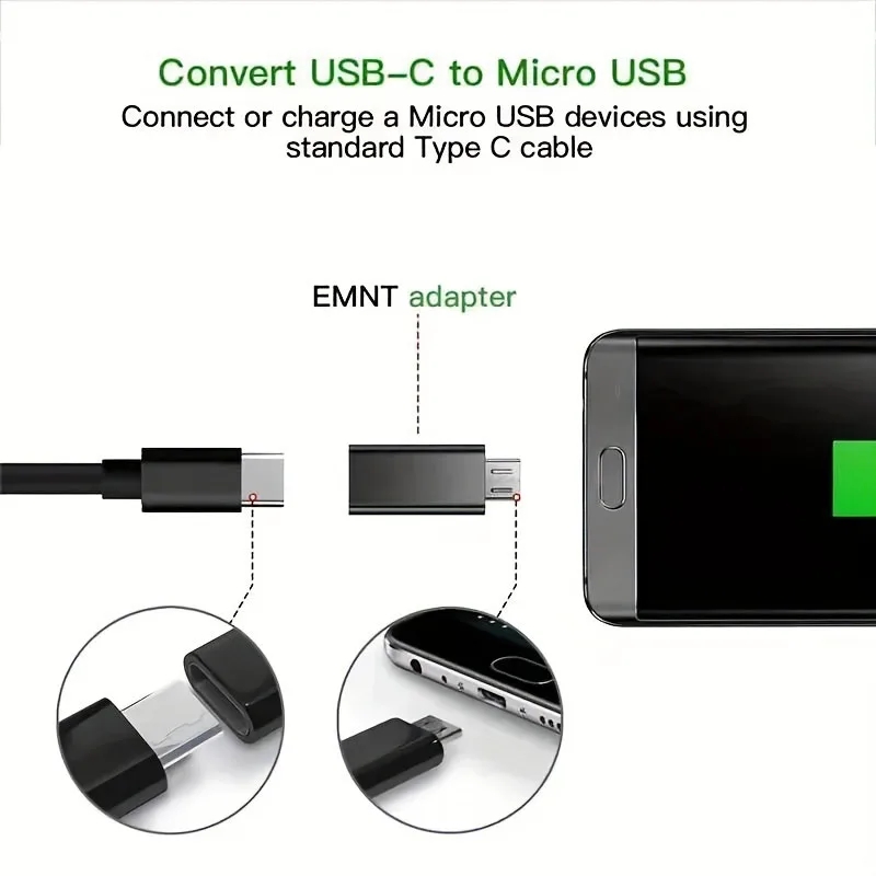 Micro USB to USB C OTG Adapter - Gaming Accessories For Phone 评论和价格