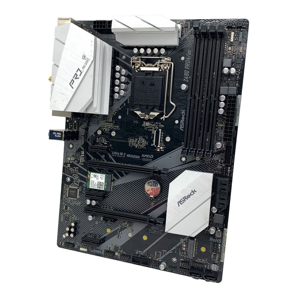 Asrock Z490 PRO4/AC Motherboar - Intel Cpu Core I7 评论和价格