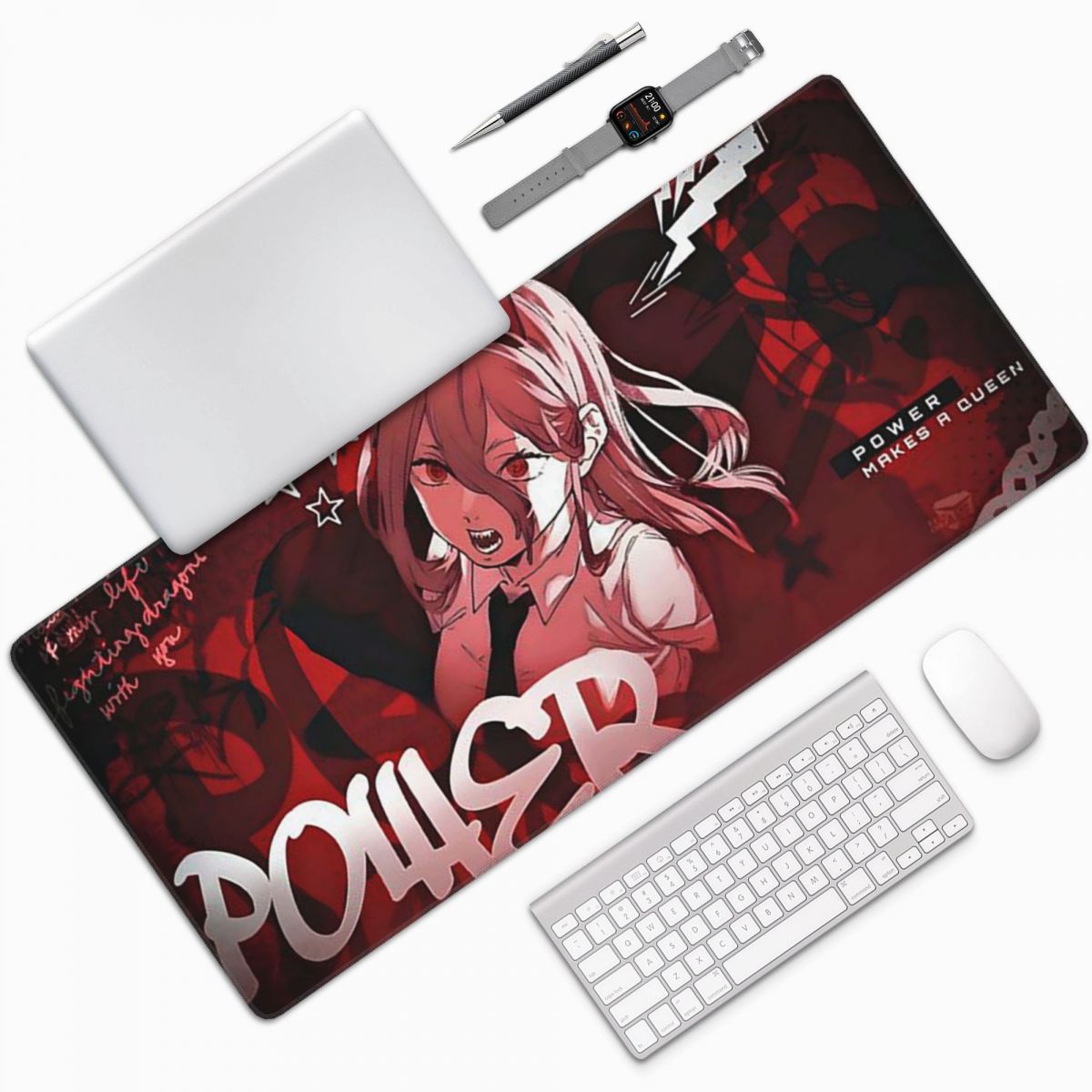 Anime Chainsaw Man Large Mouse - Gaming Accessories Men 评论和价格