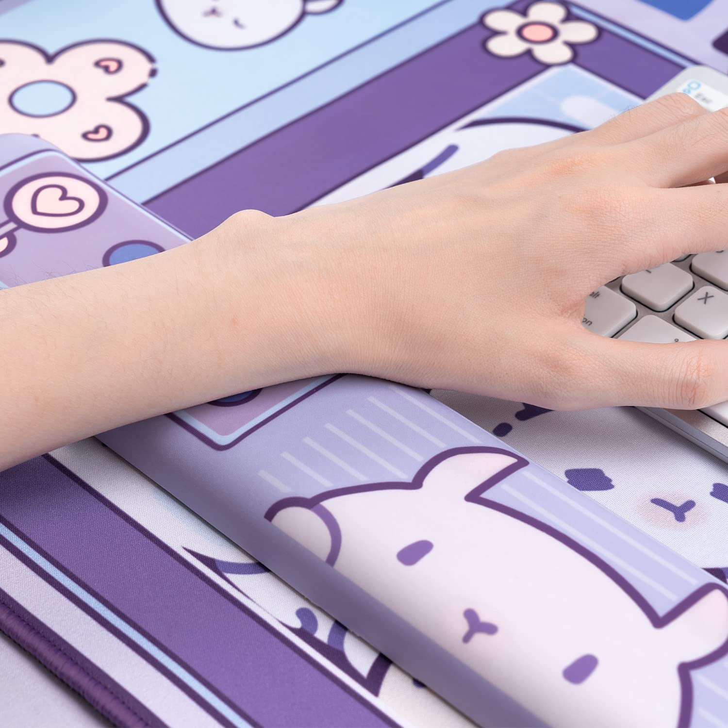 Large Kawaii Gaming Mouse Pad  - Gaming Accessories Kawaii 评论和价格