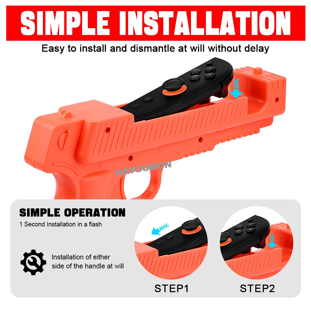 1 Pair Shooting Game Gun for S - Gaming Accessories Dropshipping Suppliers 评论和价格