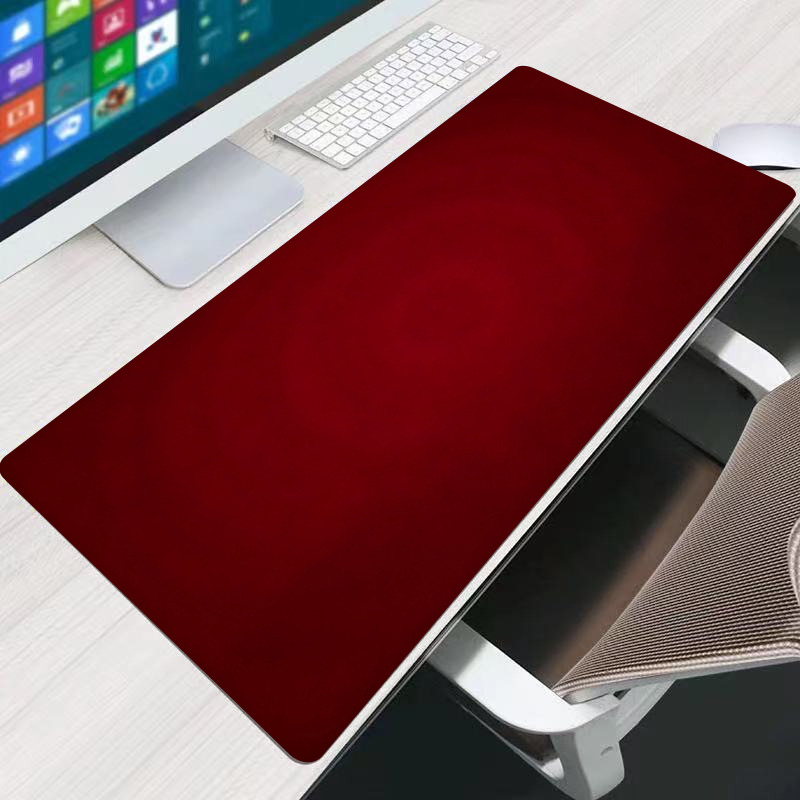 Red Mouse Pad Office Extended  - Gaming Accessories White 评论和价格