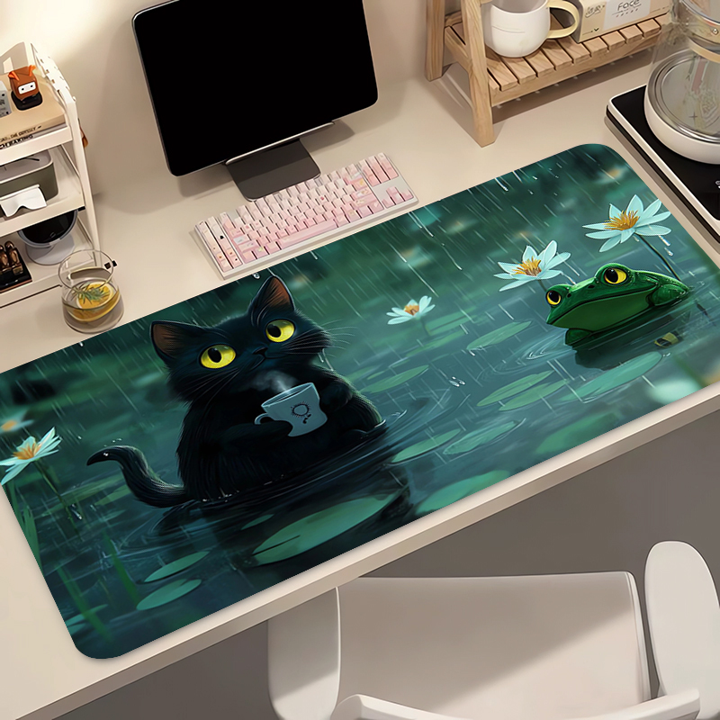 Kawaii Black Cat Silicone Soft - Gaming Accessories Women 评论和价格