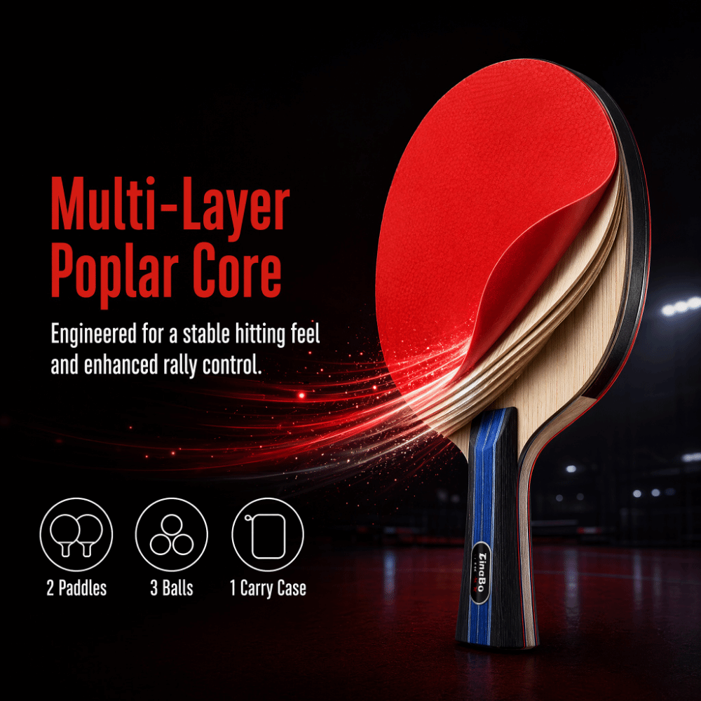 6PCS Poplar Wood Table Tennis  - Case Mesh Panel 评论和价格