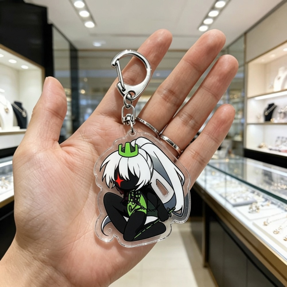 Cute Cartoon Chibi Keychains A - Gaming Accessories Deals 评论和价格