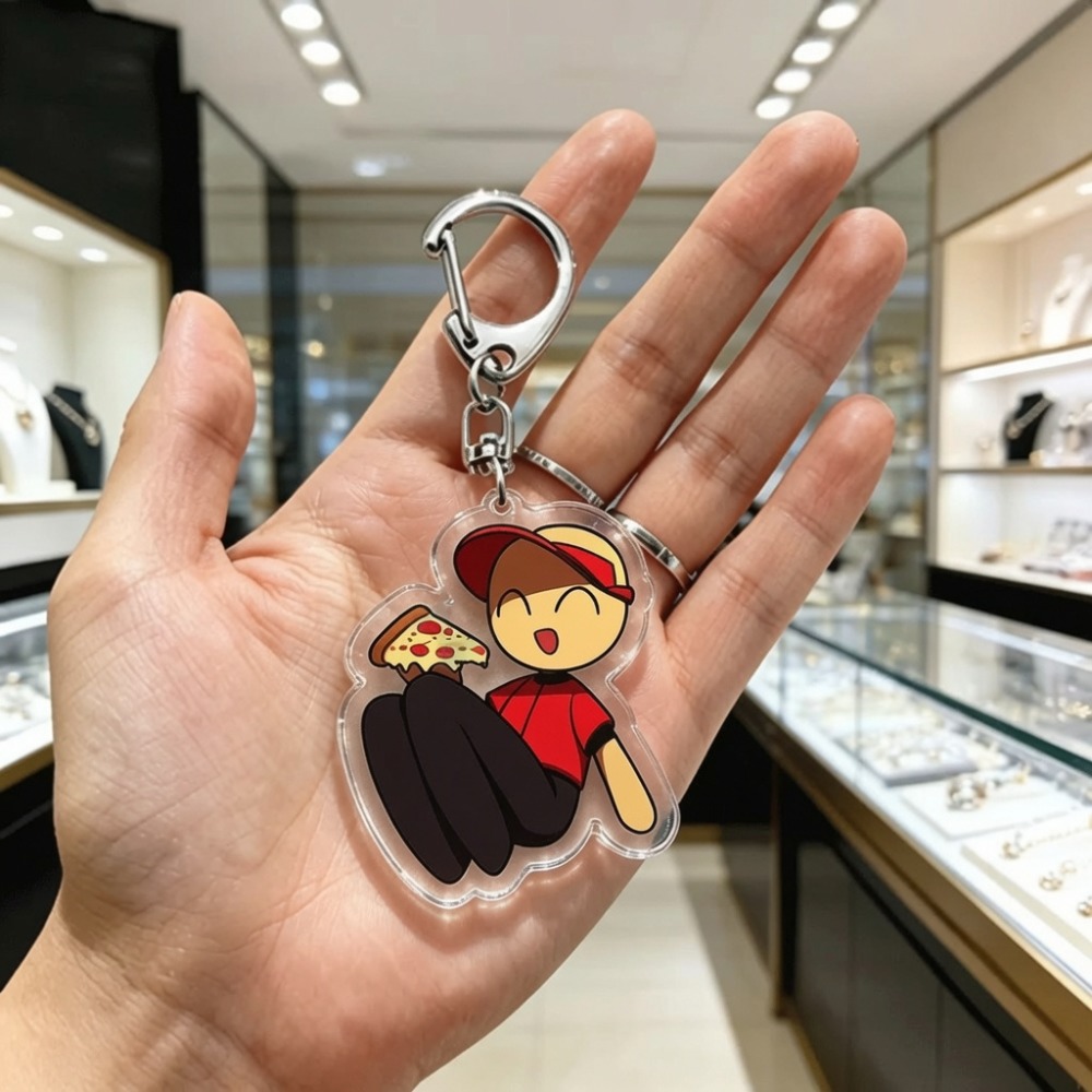 Cute Cartoon Chibi Keychains A - Gaming Accessories Deals 评论和价格