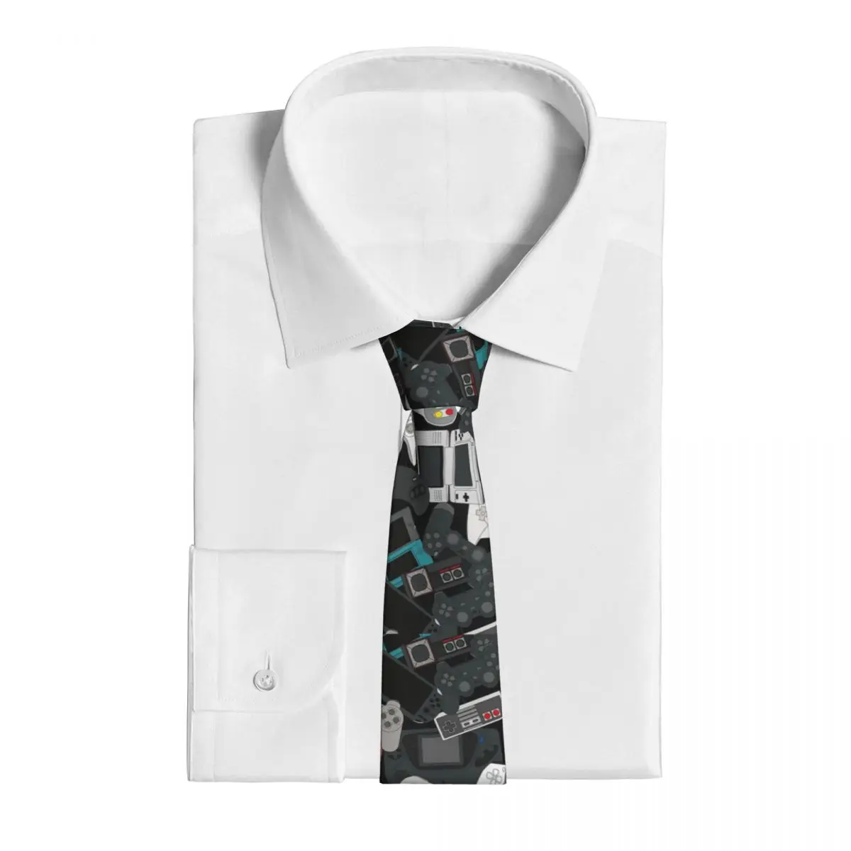 Gamer Controller All Neckties  - Gaming Accessories Men 评论和价格